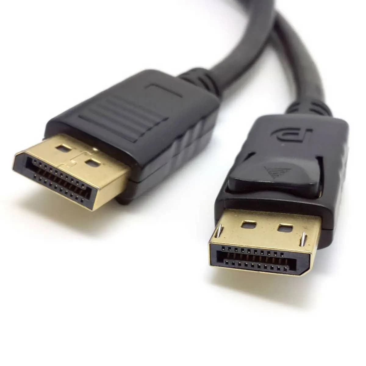 DisplayPort (DP) Cable – High-performance video cable supporting high refresh rates.