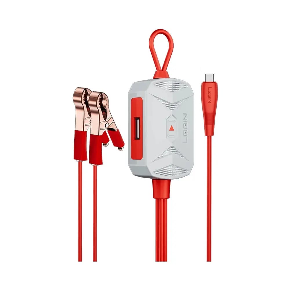Login L-500 2.4A Clip Charger Type-C